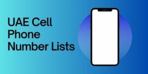 UAE Cell Phone Number Lists