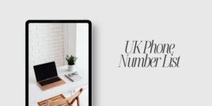 UK Phone Number List