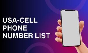 USA Cell Phone Number List