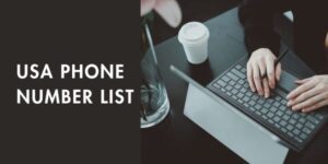 USA Phone Number List