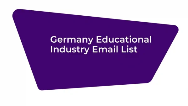 Germany Educational Industry Email List