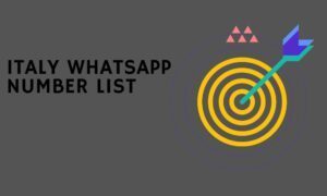 Italy WhatsApp Number List