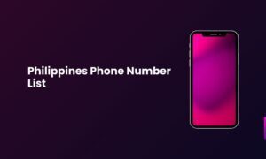 Philippines Phone Number List