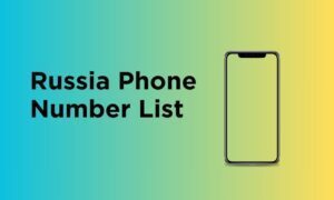 Russia Phone Number List