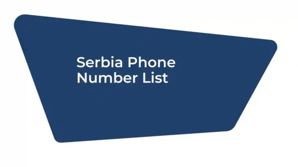 Serbia Phone Number List