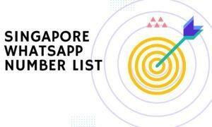 Singapore WhatsApp Number List