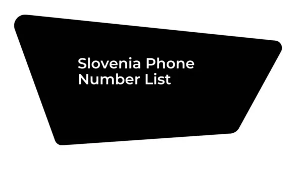 Slovenia Phone Number List