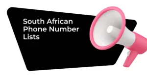 South African Phone Number Lists