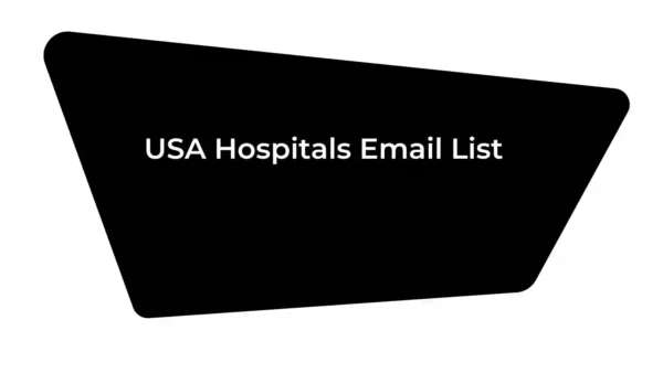 USA Hospitals Email List