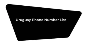 Uruguay Phone Number List