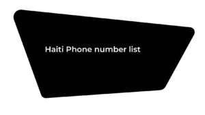 Haiti Phone number list