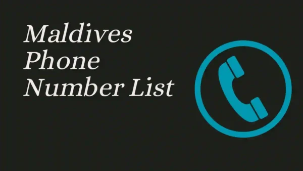 Maldives Phone Number List