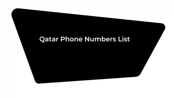 Qatar Phone Numbers List