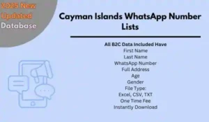 Cayman Islands WhatsApp Number Lists