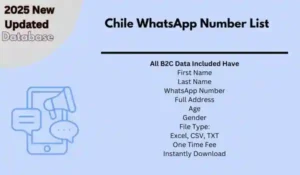 Chile WhatsApp Number List