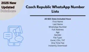 Czech Republic WhatsApp Number Lists