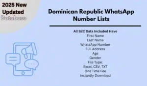 Dominican Republic WhatsApp Number Lists