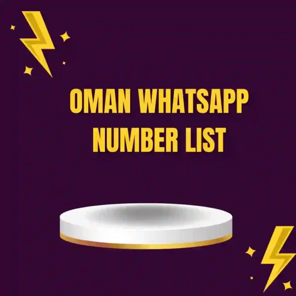 Oman WhatsApp Number List