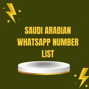 Saudi Arabian WhatsApp Number List